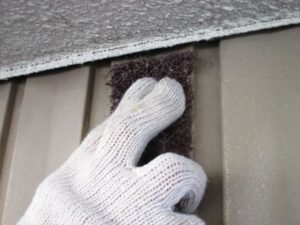 一般住宅における塩害対策の作業方法　イメージ